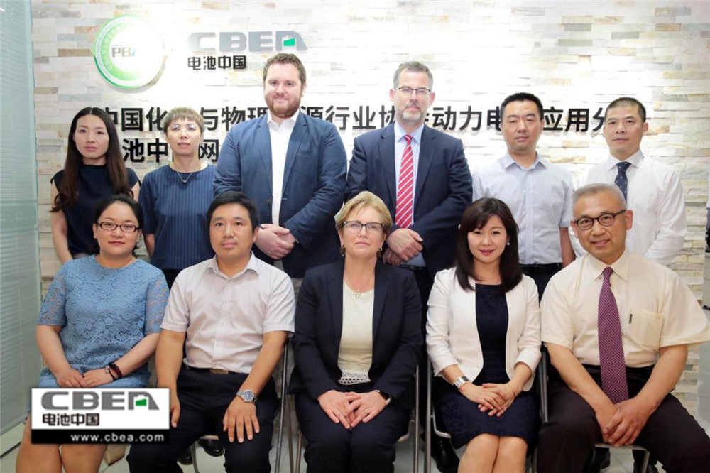 英國駐華使館商務考察團到訪動力電池應用分會 并與中方企業(yè)洽談合作