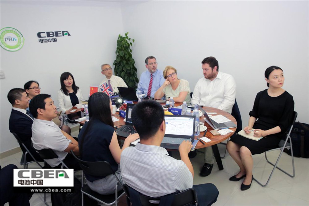 英國駐華使館商務考察團到訪動力電池應用分會 并與中方企業(yè)洽談合作