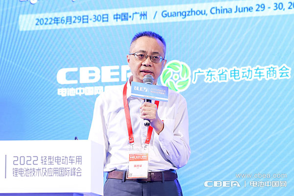 億緯鋰能鄭為工：圓柱電池，輕型電動(dòng)車的優(yōu)選解決方案